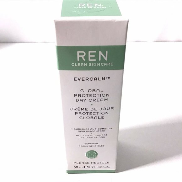 REN Clean Skincare EVERCALM Global Protection Day Cream 1.7 oz ~ New in Box - Picture 3 of 5